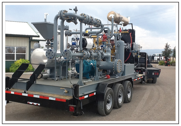 Portable Multiphase Blowdown Unit for Liquids-Rich Gas Wells