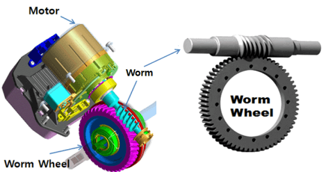 Steering Worm Process